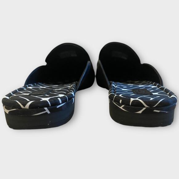 Ugg Janaya Mule Black Leather US 10 Slip On Loafer Flats Old Money Preppy Luxury - Picture 8 of 15